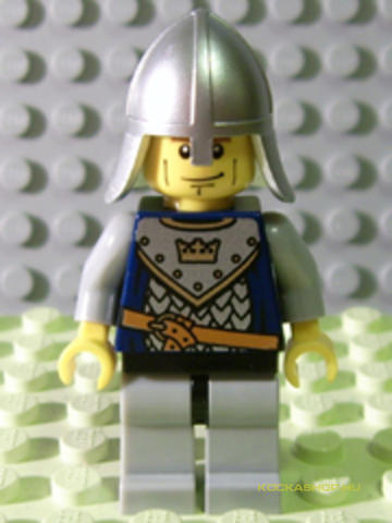 LEGO® Minifigurák cas339 - Fantasy Era , Króm Ezüstözött Sisakkal