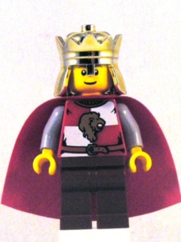 LEGO® Minifigurák cas482 - Kingdoms - Lion King Quarters