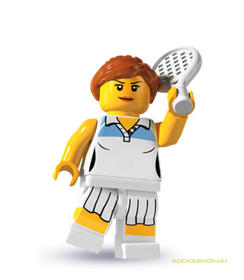 Teniszező lány