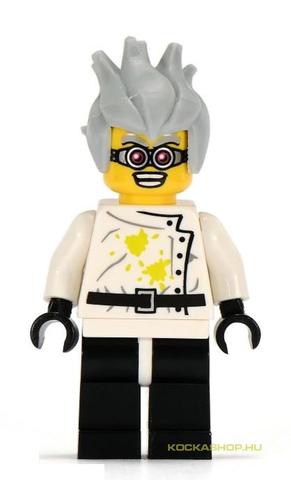 LEGO® Minifigurák col064h - Minifigura 4. sorozat - Őrült tudós (kieg.nélkül)