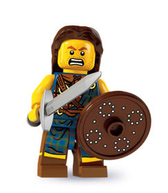 LEGO Minifigura 6. sorozat - Felföldi harcos