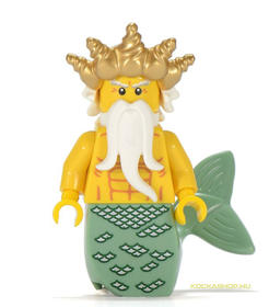LEGO Minifigura 7. sorozat - Óceánkirály (kieg.nélkül)