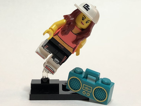 LEGO® Minifigurák col20-2 - Minifigura 20. sorozat - Break táncos