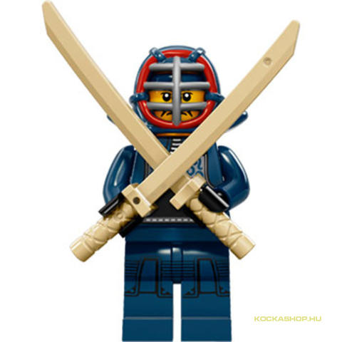 LEGO® Minifigurák col239 - Minifigura 15. sorozat - Kendo harcos - kiegészítő nélkül