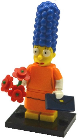 LEGO® Minifigurák colsim2-2 - Marge Simpson - kiegészítőkkel
