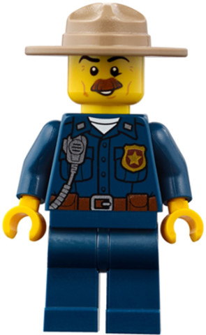 LEGO® Minifigurák cty0870 - Hegyi Rendőrség - Rendőrfőnök