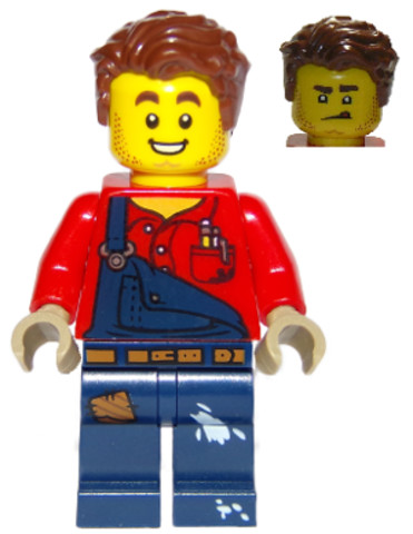 LEGO® Minifigurák cty1095 - Harl Hubbs without Utility Belt