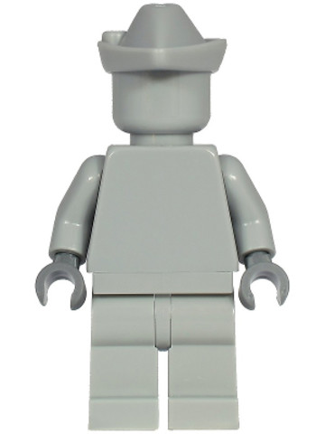 LEGO® Minifigurák cty1218 - Statue - Light Bluish Gray Forestmen's Hat, Dark Bluish Gray Hands