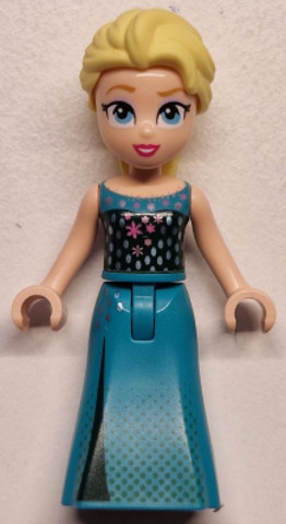LEGO® Minifigurák dp190 - Elsa - sötét türkiz ruhában