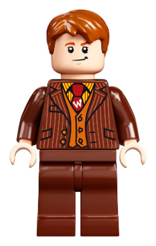 LEGO® Minifigurák hp252 - Fred Weasley - Reddish Brown Suit