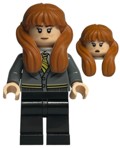 LEGO® Minifigurák hp406 - Susan Bones - Hufflepuff Cardigan Sweater