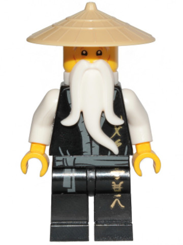 LEGO® Minifigurák njo495 - Wu Sensei - Legacy, Black Robe