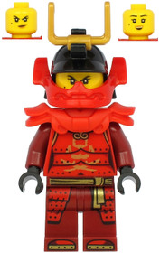 Samurai X (Nya) - Legacy, Red Shoulder Pads