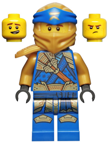 LEGO® Minifigurák njo775 - Jay (Golden Ninja) - Crystalized