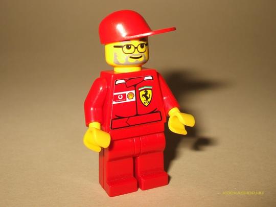 LEGO® Minifigurák rac032s - F1 Ferrari mérnök 2