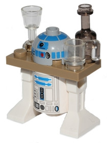 R2-D2-Mint Felszolgáló 2X4-Es Tálcával