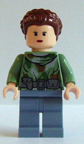LEGO® Minifigurák sw0235 - Leia Hercegnő (Endor)