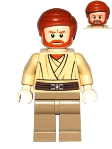 LEGO® Minifigurák sw0362 - Obi-Wan Kenobi - Mérges Arccal