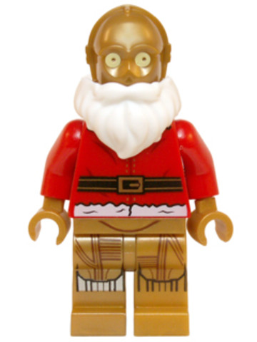 LEGO® Minifigurák sw0680 - Télapó C-3PO