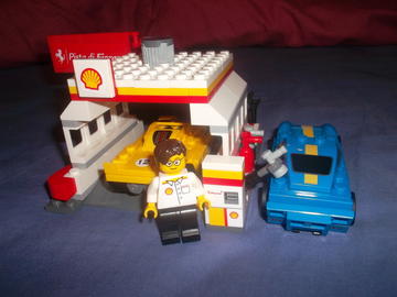 Lego Shell Töltőállomás