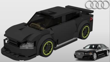 Audi A8 - Speed Champions MOC