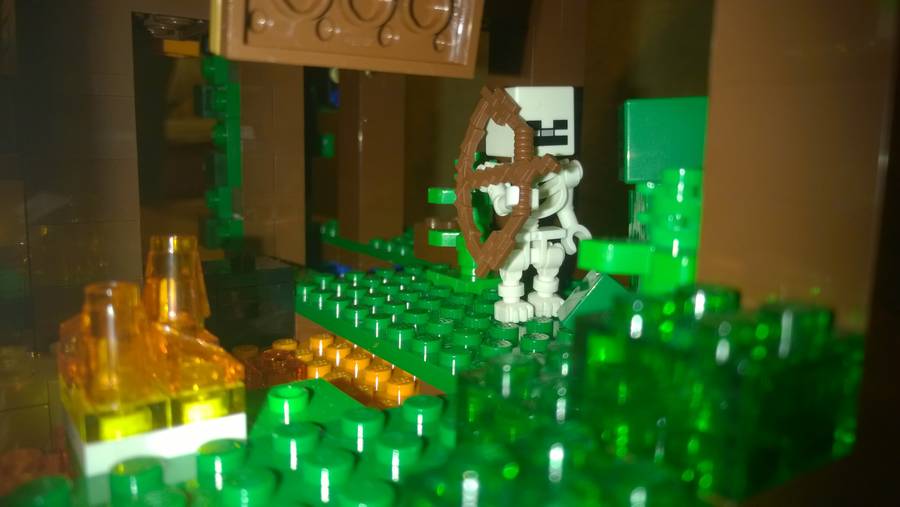 Karácsonyi Minecraft Lombház A Dzsungelben