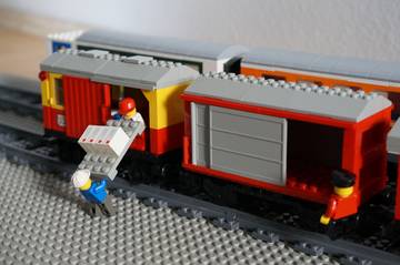 Lego City vonatjai