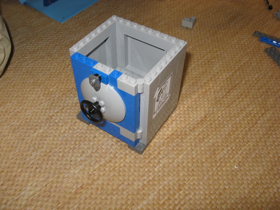 Lego persely építése