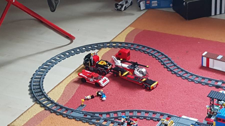 Lego Balatonszárszó vasútállomás 