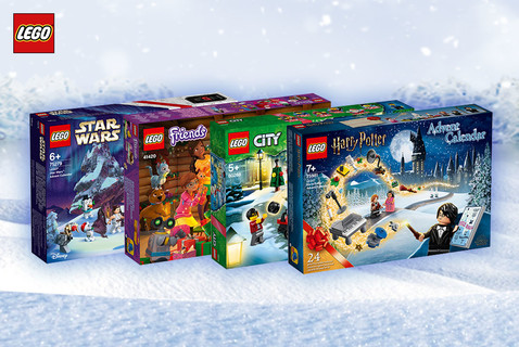 Itt vannak az új LEGO® adventi naptárak!