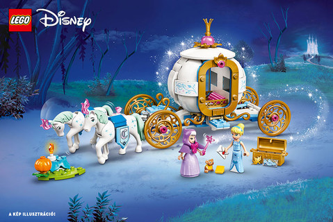 Egyes LEGO® Disney Princess™ készletek kedvezményes áron április 9-től!
