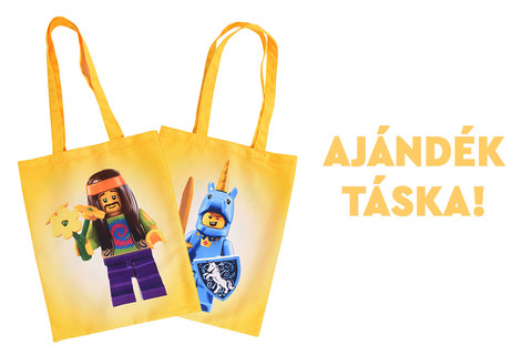 Ajándék LEGO bevásárlótáska járhat vásárlásod mellé! 