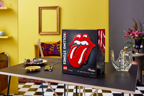 Ünnepeld a rock & rollt ezzel az új LEGO® Art The Rolling Stones készlettel!