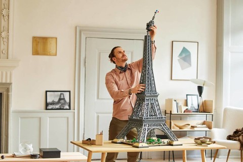 Bonjour LEGO® Eiffel-torony!