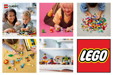 Kreatív kikapcsolódás a LEGO® Classic készleteivel