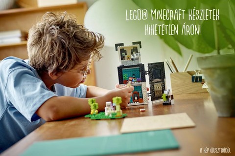 LEGO® Minecraft™ készletek hihetetlen áron!