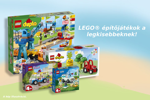 LEGO® építőjátékok a legkisebbeknek!