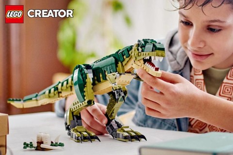 Hamarosan érkezik: LEGO® Creator 3 az 1-ben T-Rex dinoszaurusz