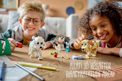 Hűsítő ajánlat a nyárra: Állati jó LEGO® készletek kihagyhatatlan áron!