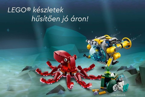 LEGO® készletek hűsítően jó áron a Kockashopban!