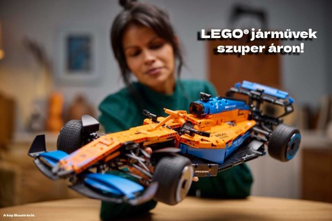 LEGO® járművek szuper áron júliusban is!