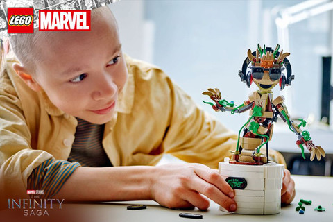LEGO® Marvel Táncoló Groot érkezik a Kockashopba!