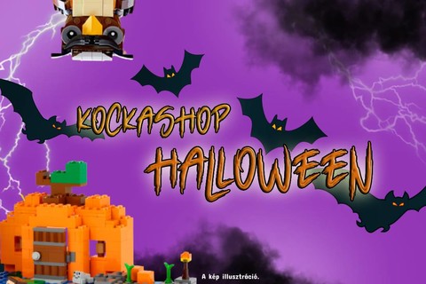 Kockashop Halloween: Borzongatóan jó készletekkel várunk!