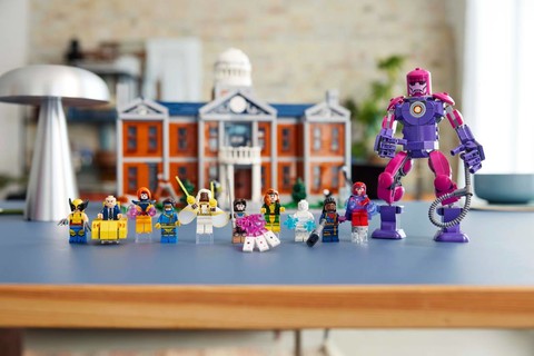 Nosztalgia a felnőtt rajongóknak: A LEGO® Marvel X-Men: Az X-birtok