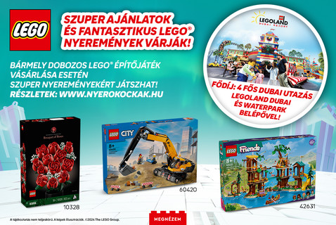 Fantasztikus LEGO® nyeremények 