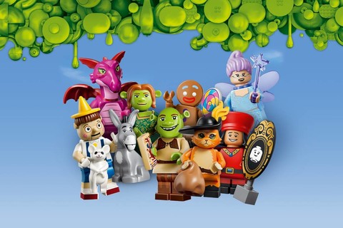 LEGO® Minifigurák Shrek-sorozat – Gyűjtsd össze Far Far Away ikonikus szereplőit!