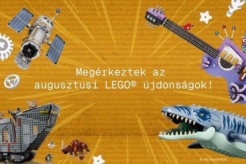 Megérkeztek az augusztusi LEGO® újdonságok!