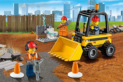 Ajándék LEGO® City bontási munkálatok játszólap!