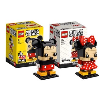 Érkezik a LEGO® BrickHeadz két új üdvöskéje: Mickey és Minnie
