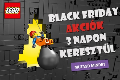 Black Friday akciók a Kockashopban!